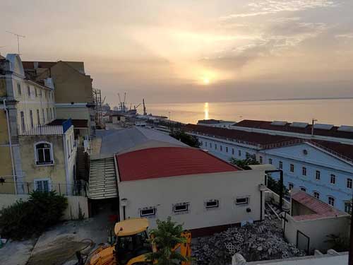 View from Sweet Lisbon Guest House