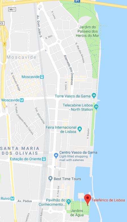 Parque das Nações Area