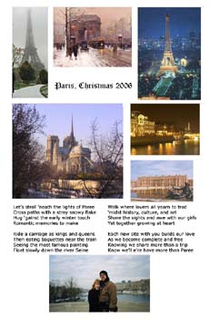 Paris Christmas Card, 2005