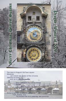 Prague Christmas Card
