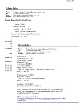 Prague Transfers Reservations