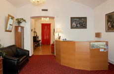 Hotel Venezia, Reception Area, Prague