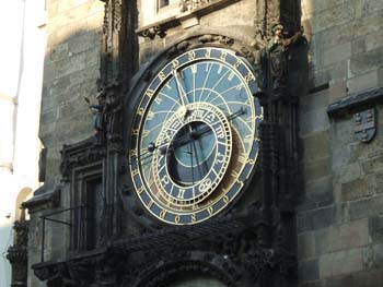The Orloj in the Clock Tower, Staré Mesto Old Town, Prague