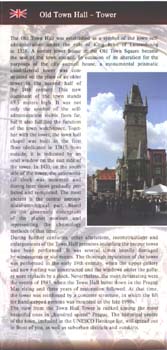 Brochure on Clock Tower, View from top of Clock tower, Staré Mesto Old Town, Prague