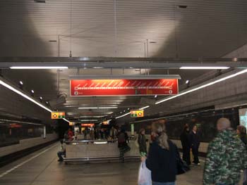 Prague Metro Station