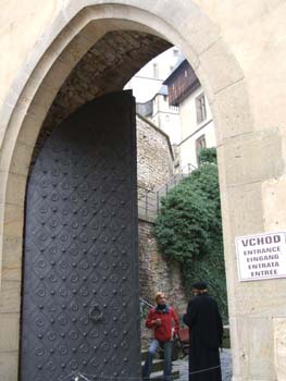 Tour entrance to Karlstejn