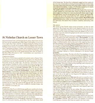 Brochure on St Nicholas of the Little Quarter (Sv. Mikuláše), Prague
