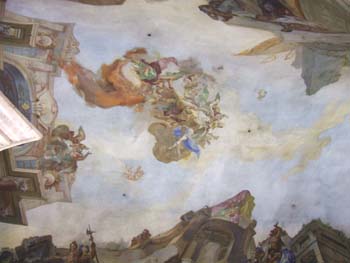 Interior of St Nicholas of the Little Quarter (Sv. Mikuláše), Prague