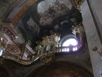 Organ, Interior of St Nicholas of the Little Quarter (Sv. Mikuláše), Prague