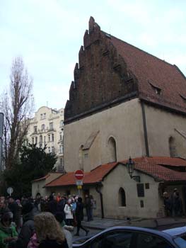 New Old Synagogue (Staronová Synogoga), Josefov, Prague