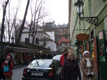 The Cemetary, near Plaque on New Old Synagogue (Staronová Synogoga), Josefov, Prague