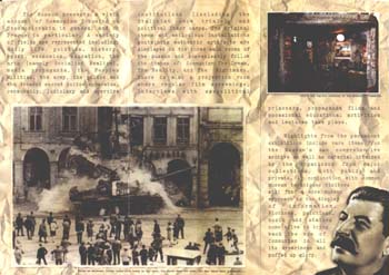 Brochure, Museum of Communism,  near Václavské námestí (Wenceslas Square) 