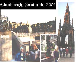 Montage of Edinburgh