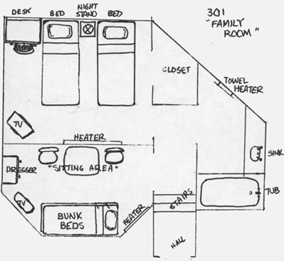 floorplan of family room