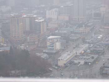 Seattle downtown, from Space Needle