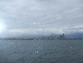 Seattle skyline, from the Spirit of Seattle