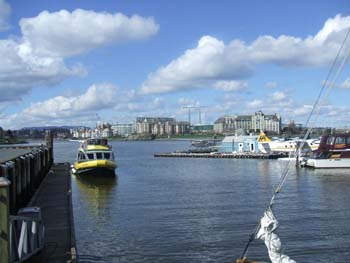 Victoria seaplane harbor area