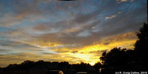 Firey Sunrise, (c) 2007