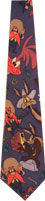 Blue Loony Tunes  Tie