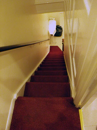 Hotel stairs