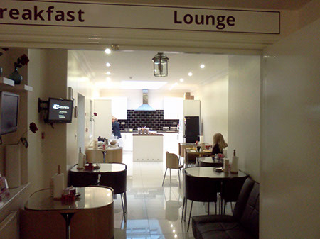 Breakfast area