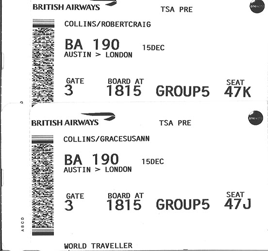 Boarding Passes