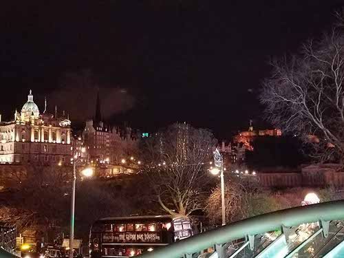 Christmas fair, Edinburgh