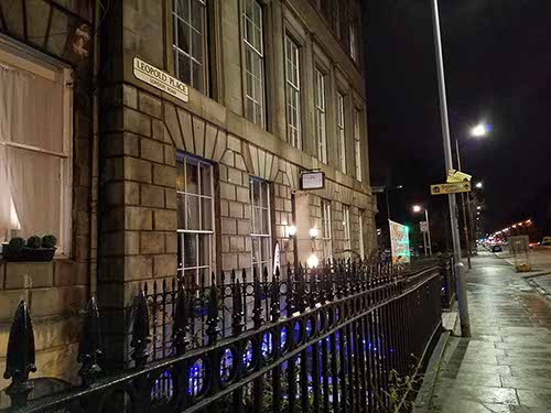  Playfair hotel, Edinburgh