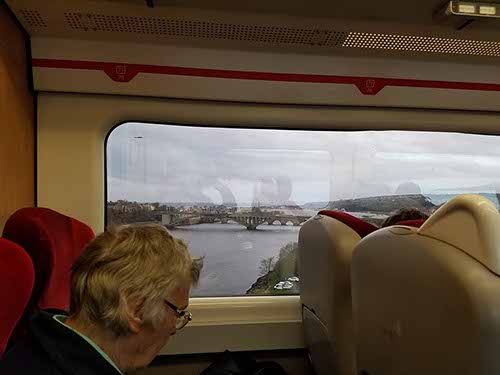 Train from Edinburgh to London