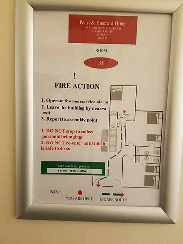 Pearl Hotel, Room 31
