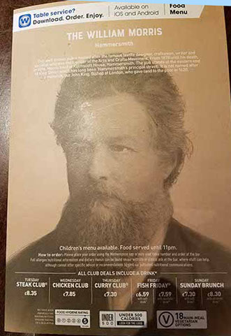 William Morris Pub