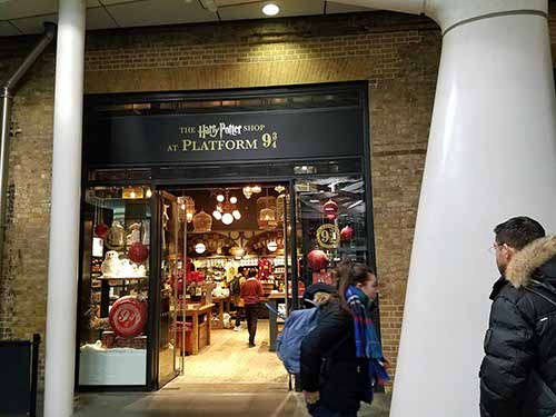 Harry Potter 9 3/4 platform
