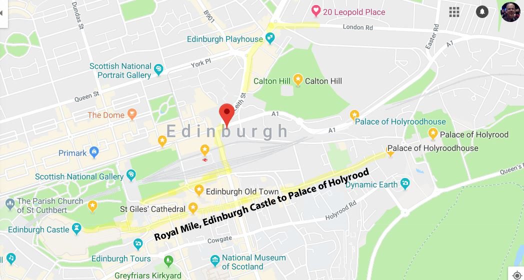 Edinburgh Map