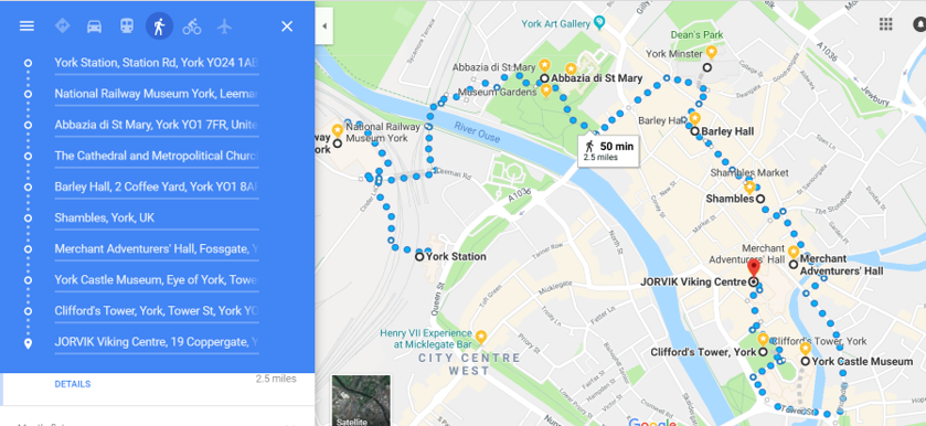 York Map
