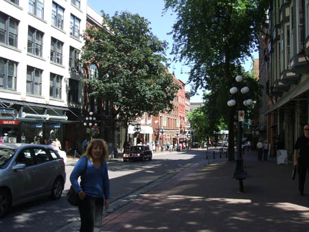 Susann in Gastown