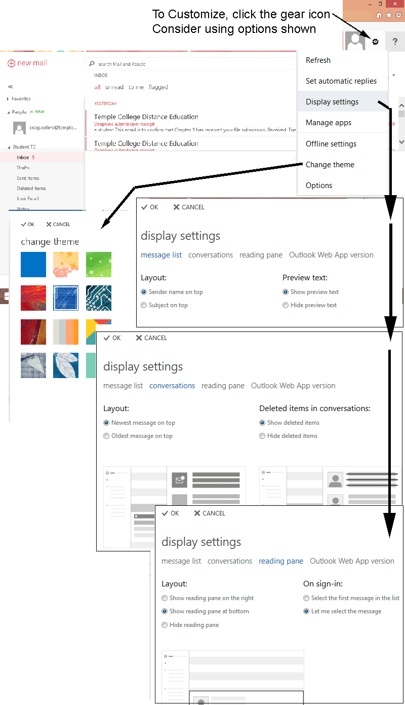 Office 365 Options