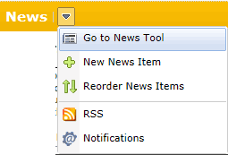 Go to News Tool