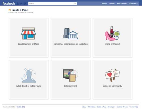 Facebook Fan Page