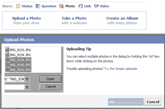 Facebook photos