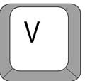 'V' key