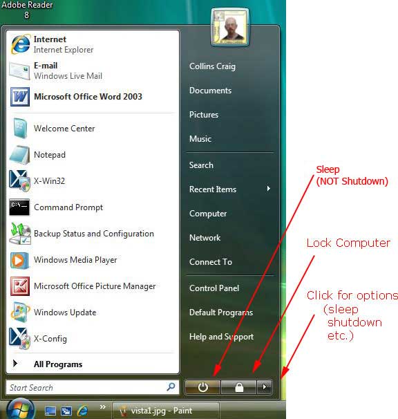 Vista Start Menu