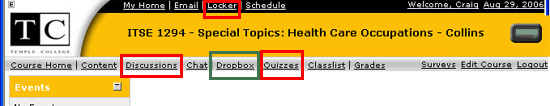 D2L navigation